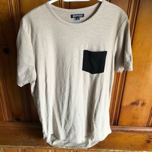 Elwood Long Shirt with Mesh Accent Pocket